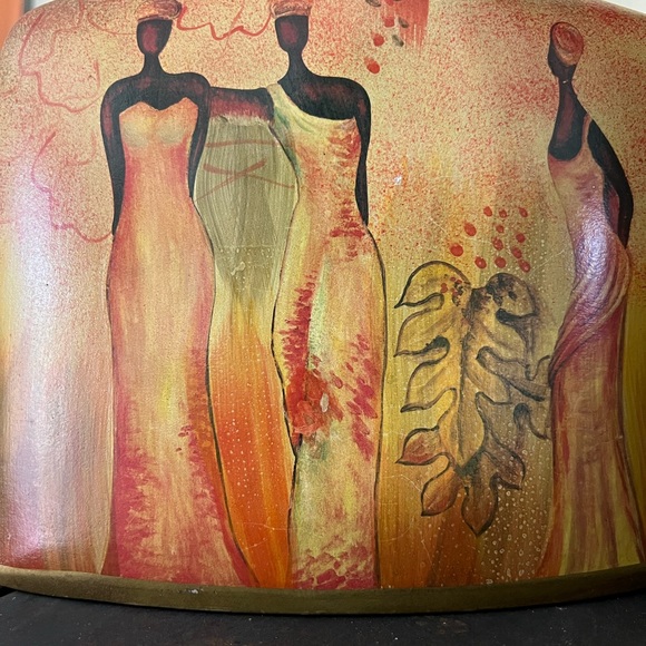 Square Thin Ceramic Decorative Vase - Picture 6 of 10